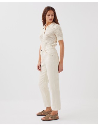 RITA - Jean slouchy offwhite