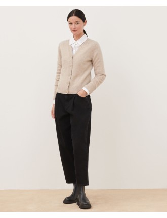 Cardigan en cachemire lightgray