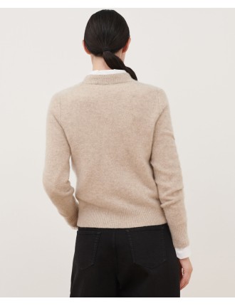 Cardigan en cachemire lightgray