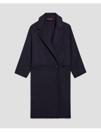 Manteau long double face night sky