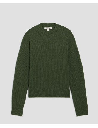 Pull en laine green