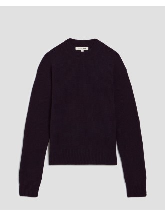 Pull en laine navy