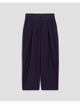 PEGGY - Pantalon carrot maritime blue