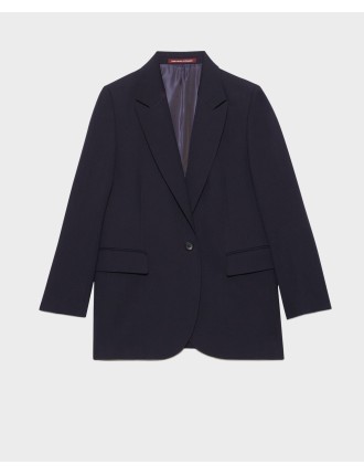 Blazer en laine navy