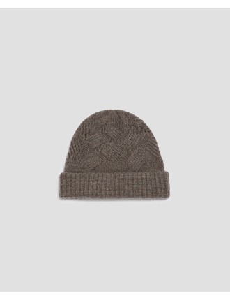 Bonnet en laine steeple gray