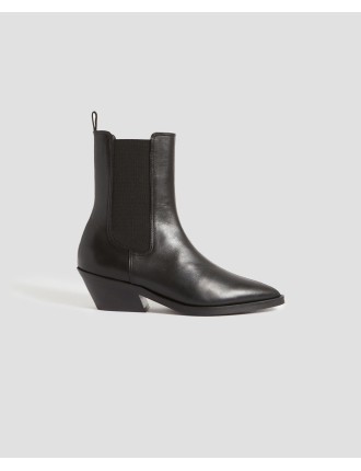 Boots en cuir black