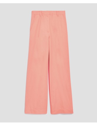 BLANDINE - Pantalon droit coral almond