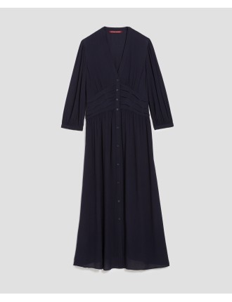 Robe longue fluide night sky