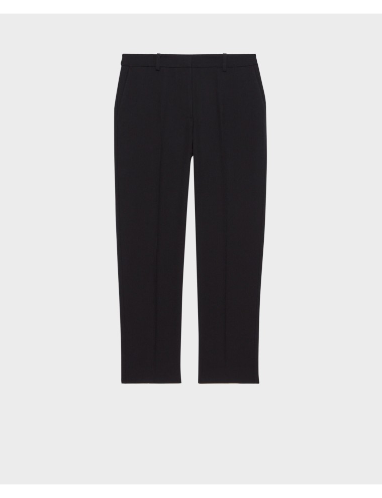 MARGUERITE - Pantalon cigarette  black beauty