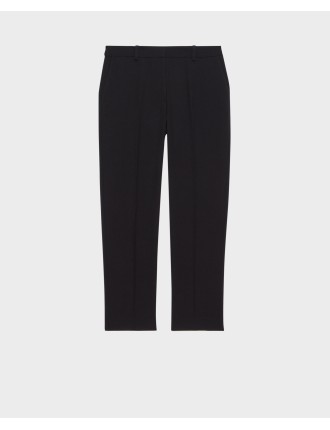 MARGUERITE - Pantalon cigarette  black beauty